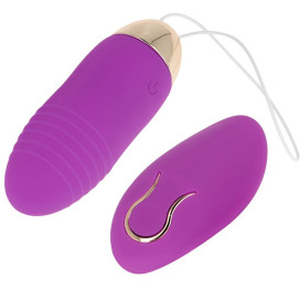 OEUF VIBRANT TÉLÉCOMMANDE OHMAMA 10 VITESSES - VIOLET