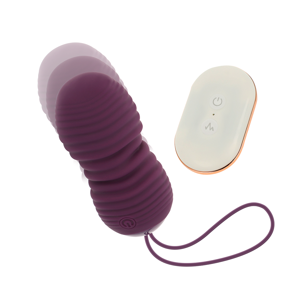 OHMAMA TÉLÉCOMMANDE HAUT ET BAS FONCTION EGG 7 MODES - VIOLET