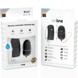 ONLINE VIBRATING VIBRATING EGG - BLACK