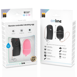 ONLINE VIBRATING VIBRATING EGG - BLACK