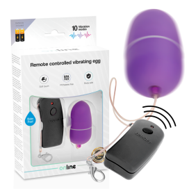 ONLINE VIBRATING VIBRATING EGG - BLACK