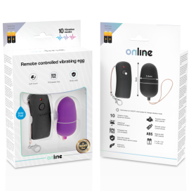 ONLINE VIBRATING VIBRATING EGG - BLACK