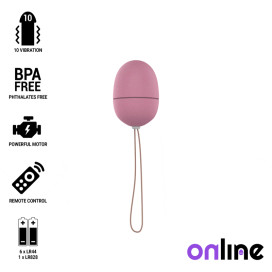 ONLINE REMOTE CONTROL VIBRATING EG S - PINK