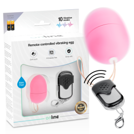 ONLINE REMOTE CONTROL VIBRATING EG S - PINK