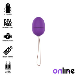 ONLINE REMOTE CONTROL VIBRATING EG S - PURPLE