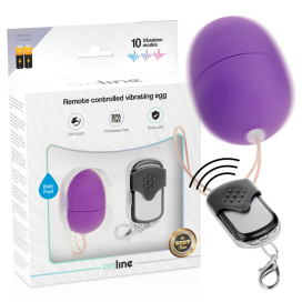 ONLINE REMOTE CONTROL VIBRATING EG S - PURPLE