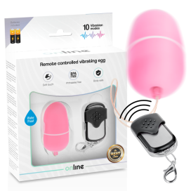 ONLINE REMOTE CONTROL VIBRATING EGG M - PINK