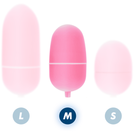 ONLINE REMOTE CONTROL VIBRATING EGG M - PINK