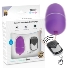 ONLINE REMOTE CONTROL VIBRATING EG M - PURPLE