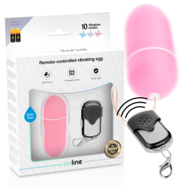 ONLINE REMOTE CONTROL VIBRATING EG L - PINK