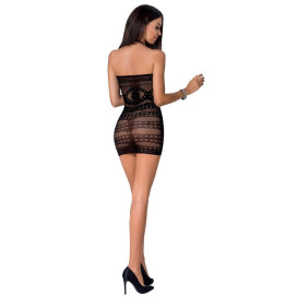 PASSION WOMAN BS063 ROBE NOIRE TAILLE UNIQUE