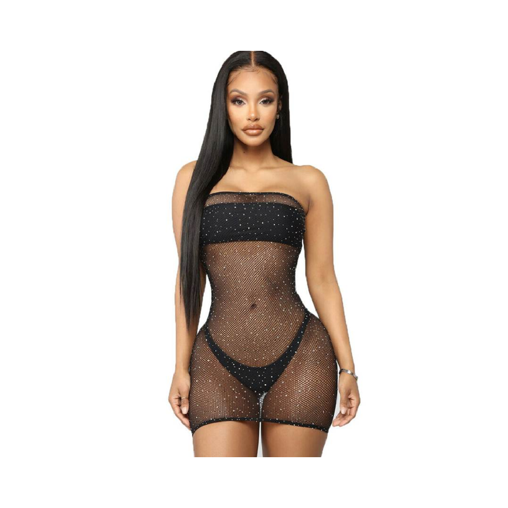 ROBE BRILLANTE QUEEN LINGERIE BODYSTOCKING SL