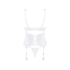 OBSESSIVE - CORSET  STRING AMOR BLANCO L/XL