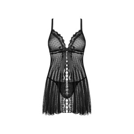 OBSESSIVE - ENSEMBLE BABYDOLL  STRING MARRBEL L/XL