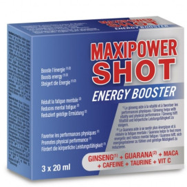 BOOSTER D''ÉNERGIE MAXIPOWER SHOT 3 X 20 ML