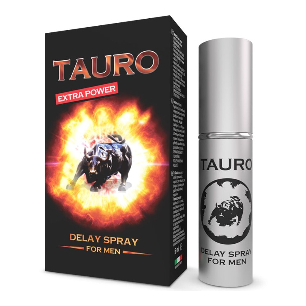 TAURO EXTRA POWER DELAY SPRAY POUR HOMMES 5 ML