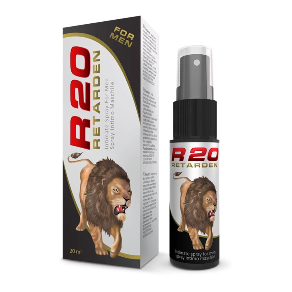 R20 RETARDANT SPRAY POUR HOMME EFFET FROID 20 ML