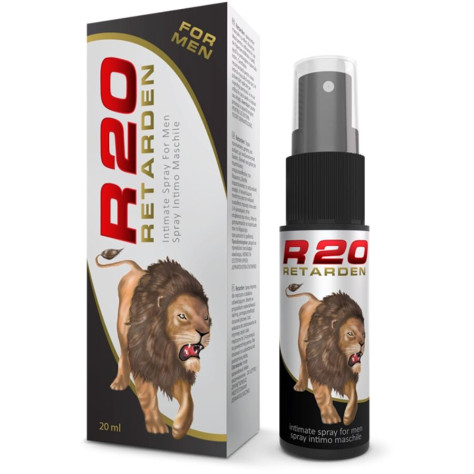 R20 RETARDANT SPRAY POUR HOMME EFFET FROID 20 ML