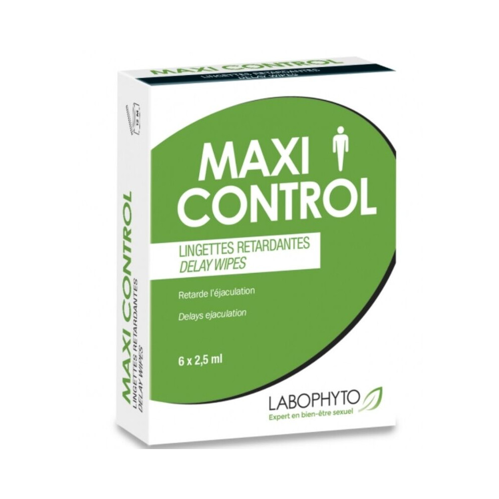 LINGETTES MAXI CONTROL DELAY 6 UNITÉS