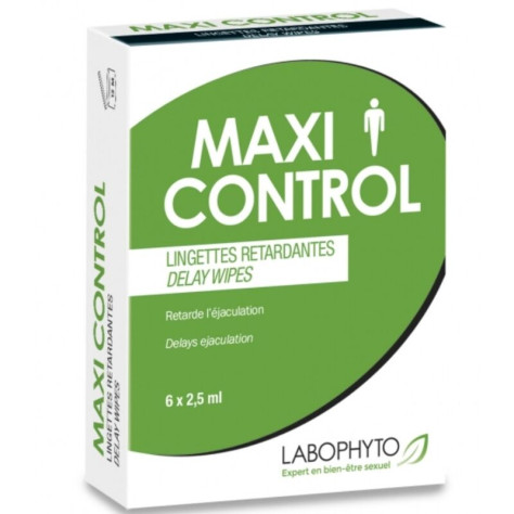 LINGETTES MAXI CONTROL DELAY 6 UNITÉS