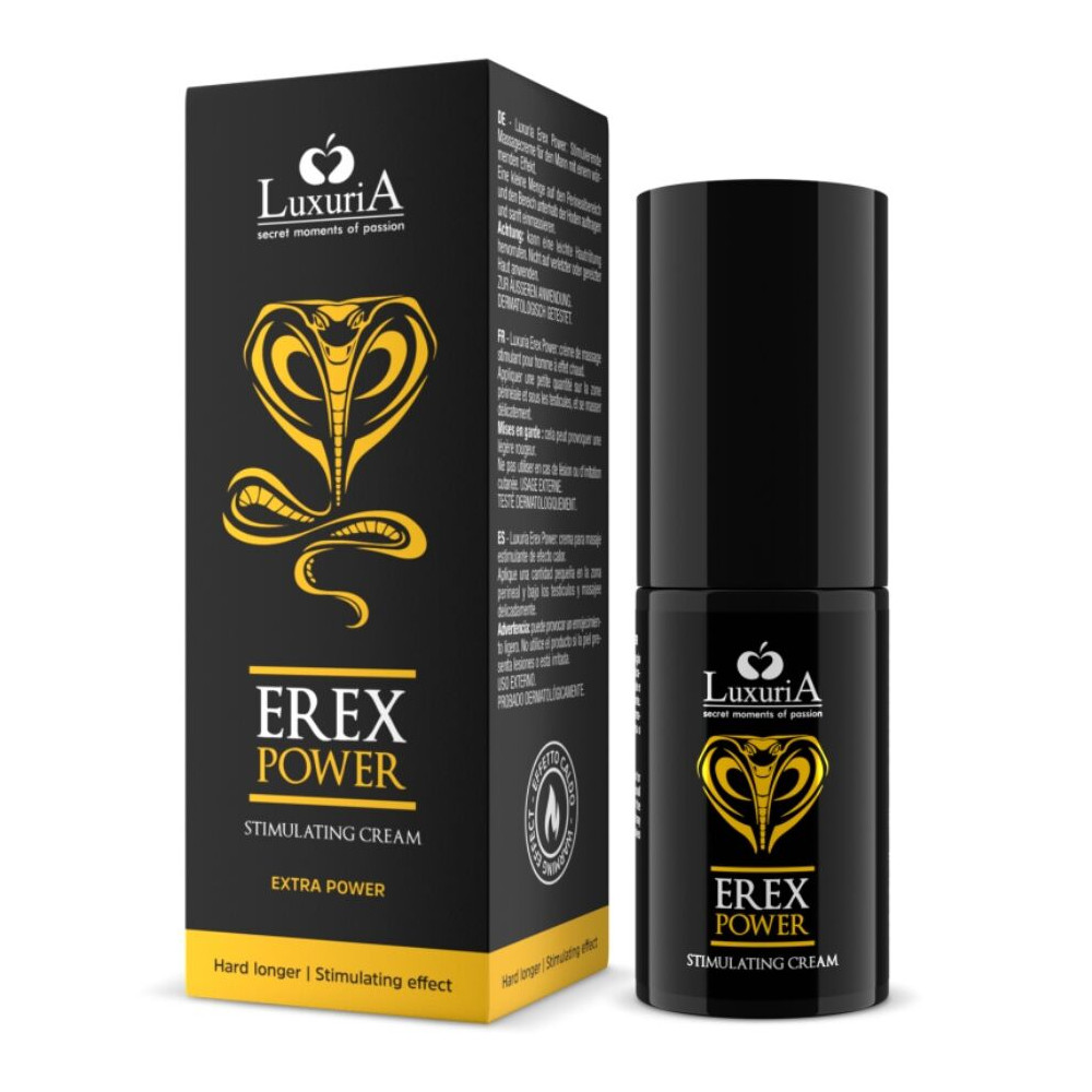 CRÈME PÉNIS EREX POWER HARD LONGER 30 ML