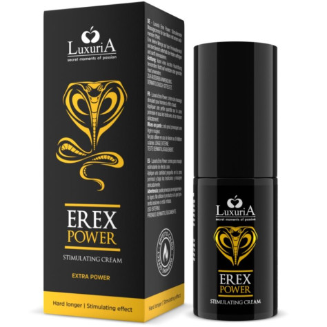 CRÈME PÉNIS EREX POWER HARD LONGER 30 ML