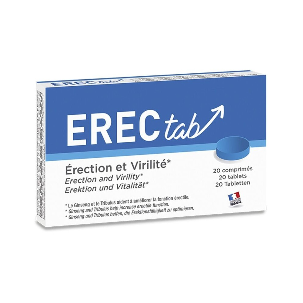 ERECTAB ERECTION ET VIRILITE 20 CAPS