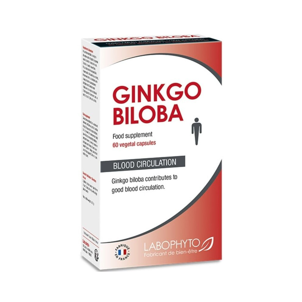 GINKGO BILOBA COMPLÉMENT ALIMENTAIRE CIRCULATION SANGUINE 60 CAP