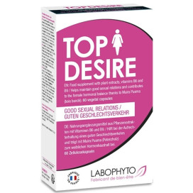 TOP DESIRE AMÉLIORÉE LIBIDO FEMME 60 CAPSULES