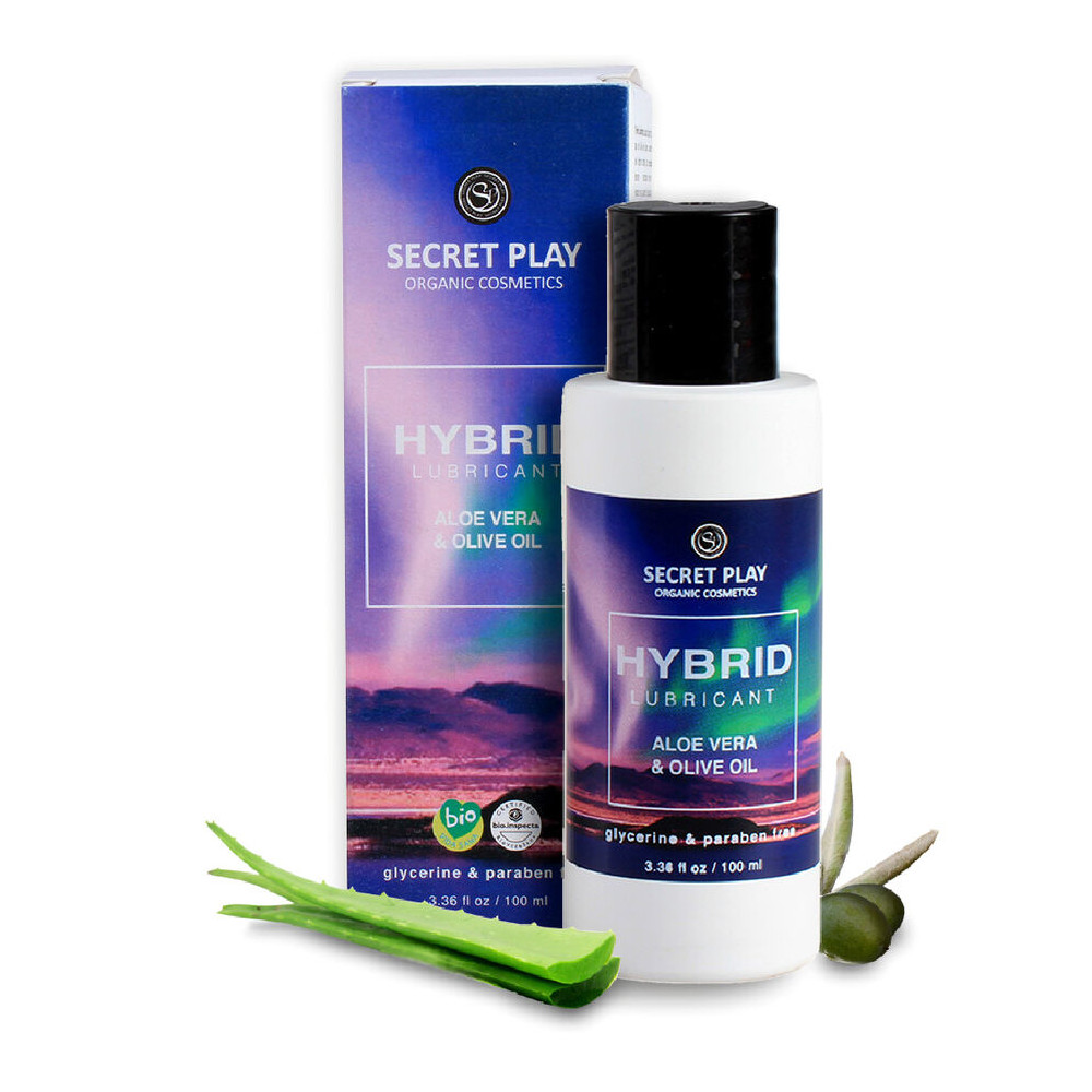 SECRETPLAY LUBRICANTE ORGANICO HIBRIDO 100ML