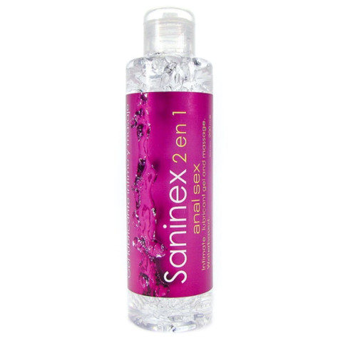 LUBRIFIANT À BASE D''EAU SANINEX ANAL 200 ML