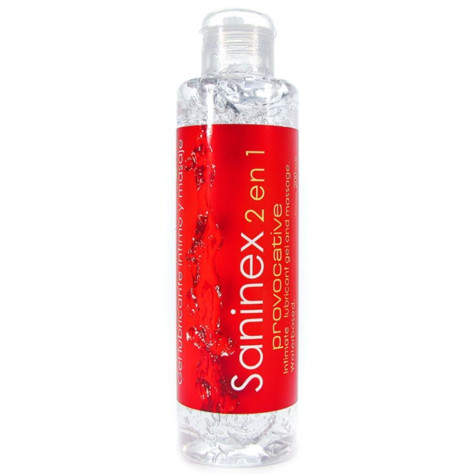 LUBRIFIANT SANINEX 2 EN 1 PROVOCANT 200 ML