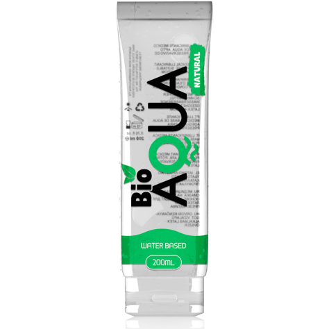 BIOAQUA LUBRIFIANT INGRÉDIENTS NATURELS A BASE D''EAU 200 ML