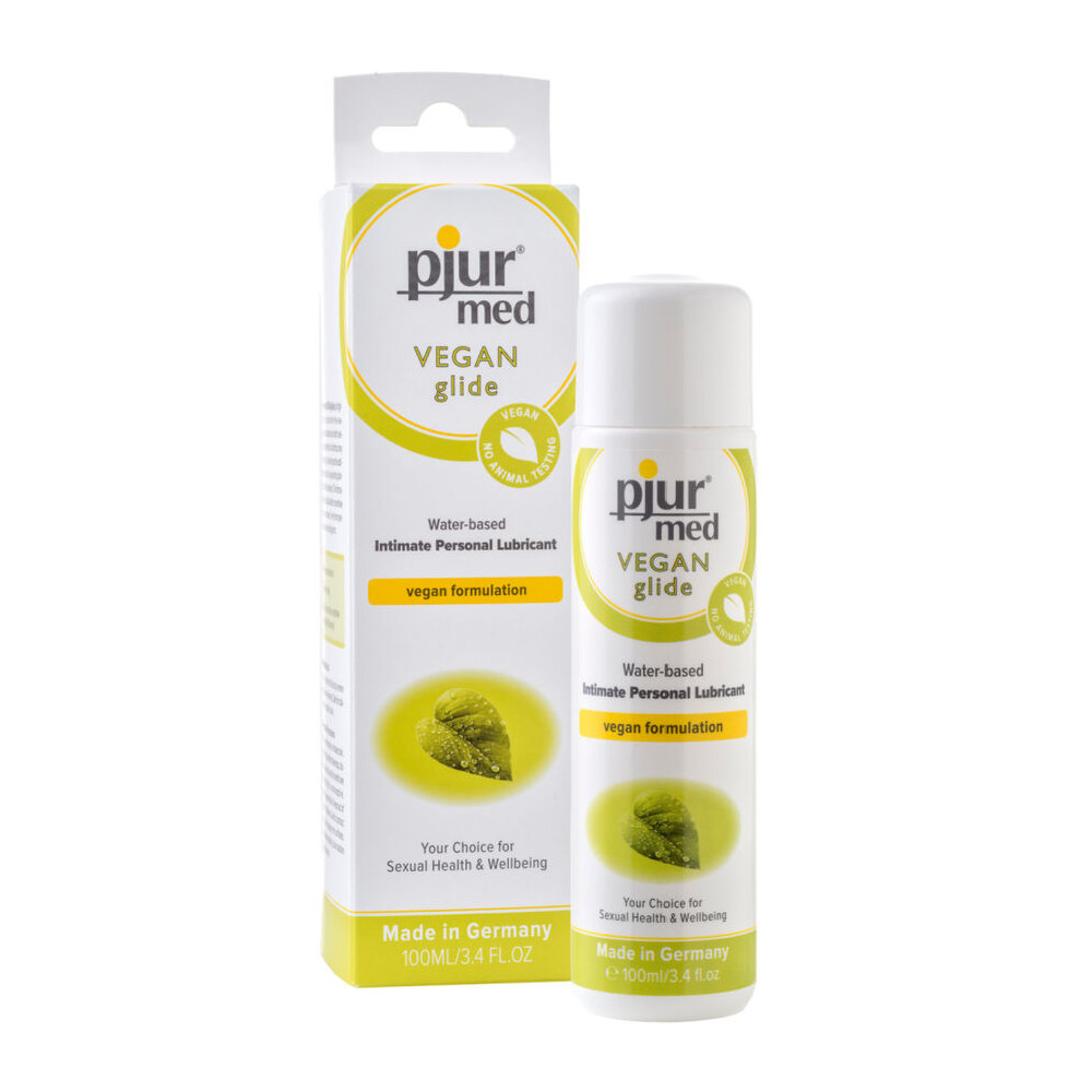 LUBRIFIANT À BASE D''EAU PJUR MED VEGAN GLIDE 100 ML