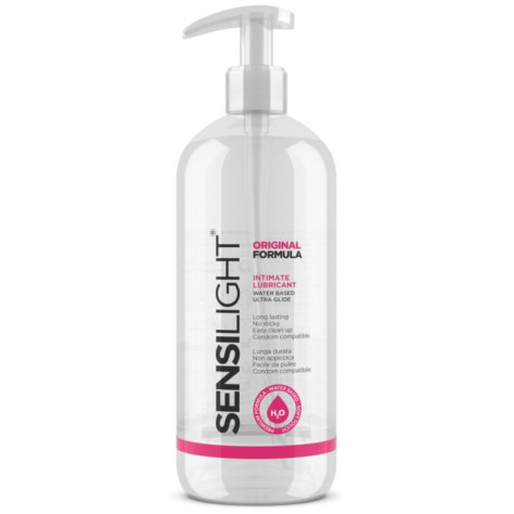 SENSILIGHT FORMULE ORIGINALE A BASE D''EAU ULTRA GLIDE 500 ML