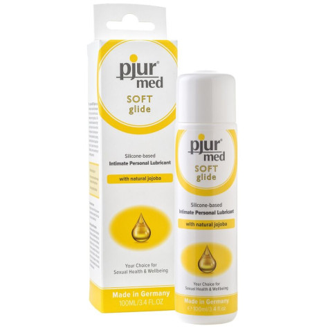 PJUR MED SOFT GLIDE LUBRIFIANT SILICONE 100 ML