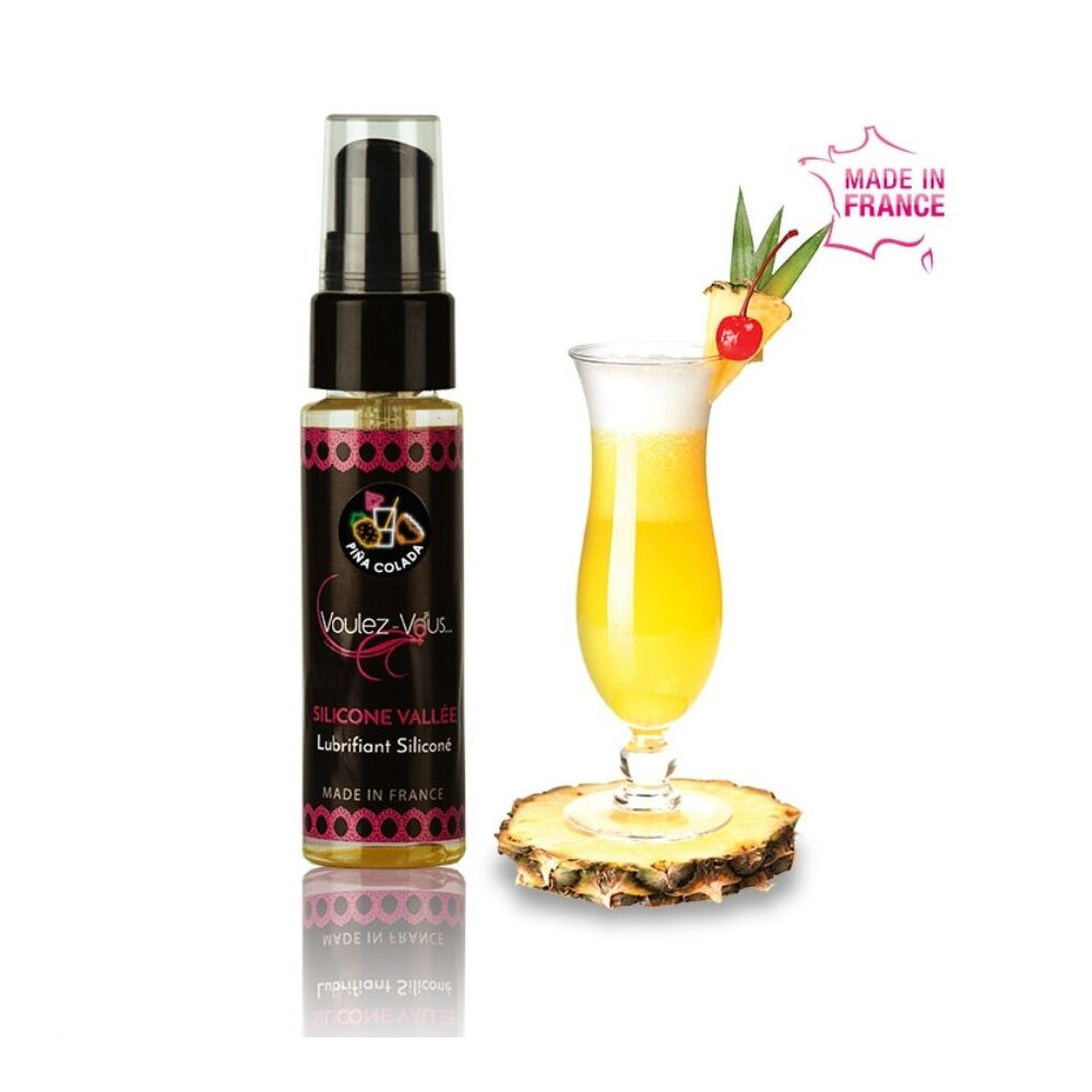 VOULEZ-VOUS LUBRICANTE SILICONA - PIÑA COLADA 35 ML