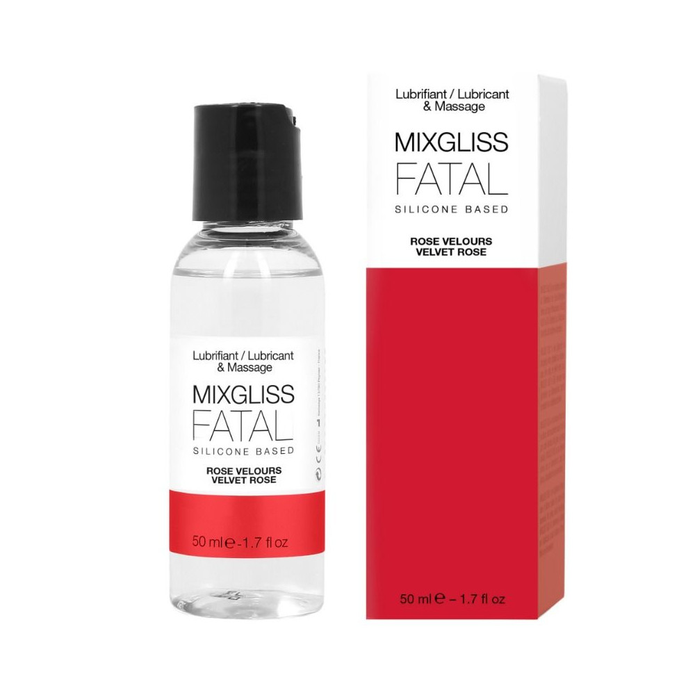 MIXGLISS FATAL SILICONE LUBRIFIANT ROSES 50 ML