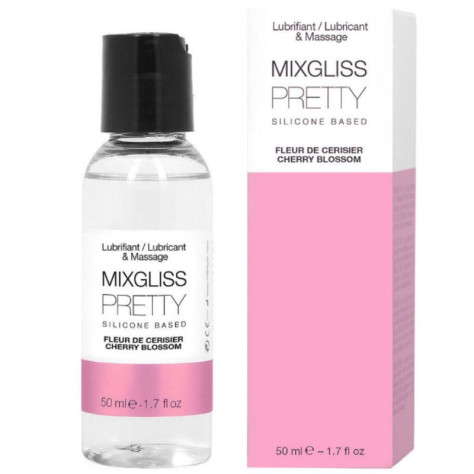 MIXGLISS JOLI LUBRIFIANT SILICONE FLEUR DE CERISE 50 ML