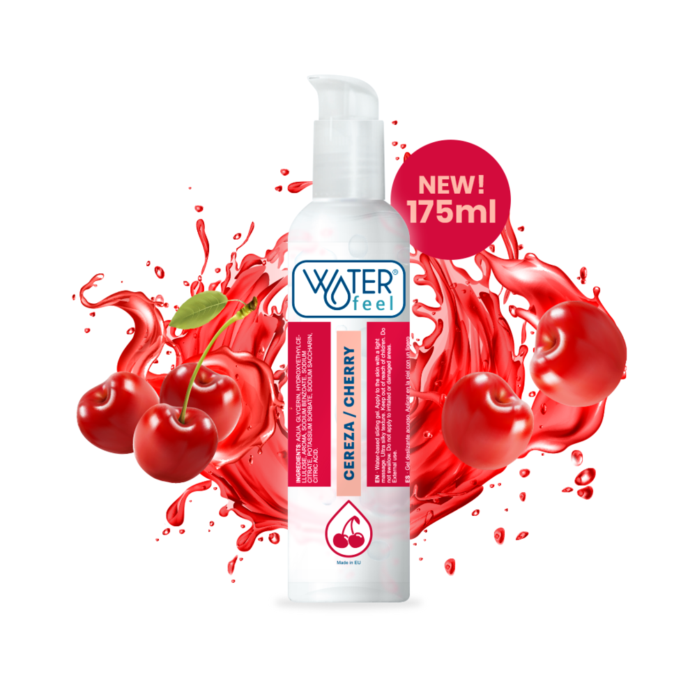 WATERFEEL CERISE LUBRIFIANT A BASE D''EAU 175 ML