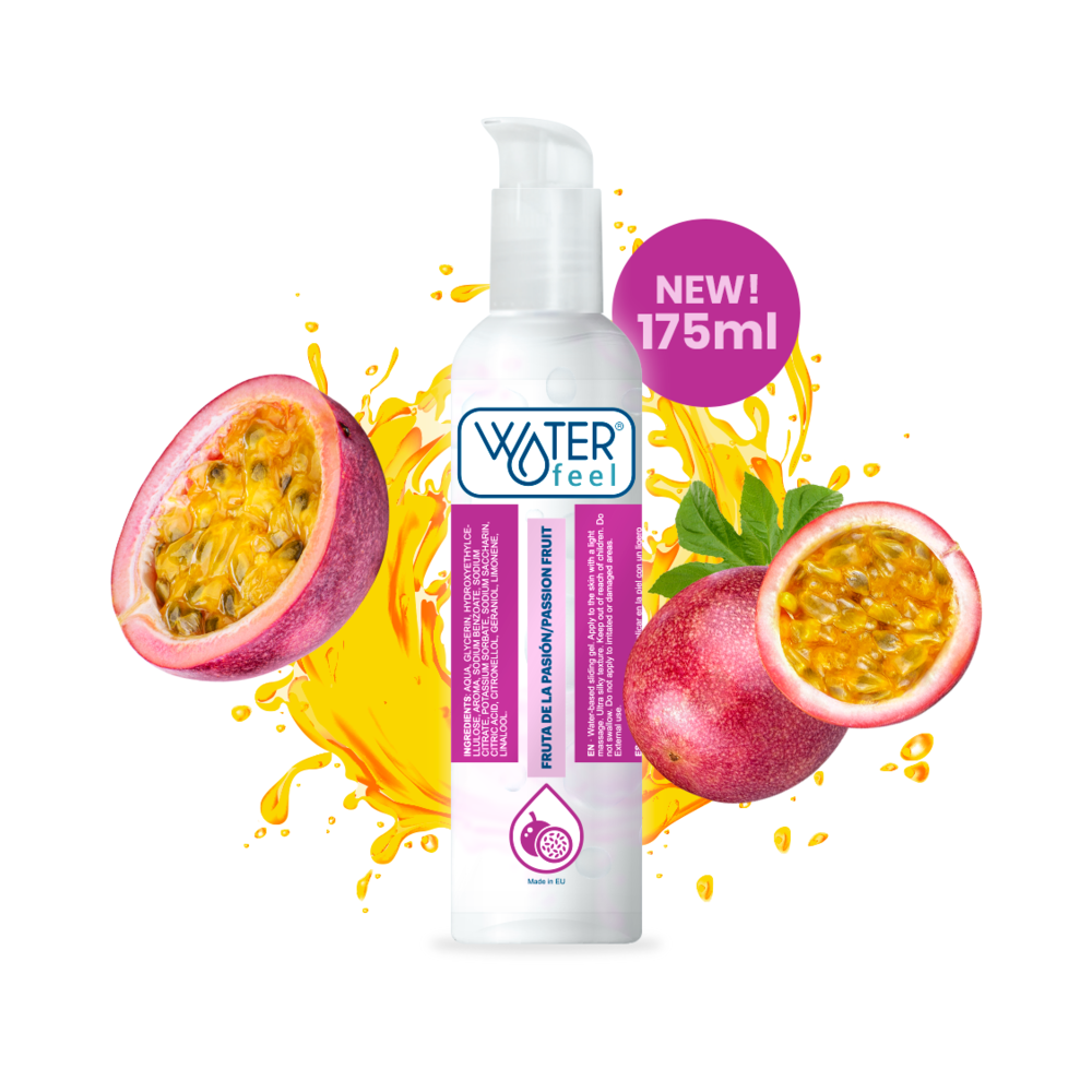 WATERFEEL LUBRIFIANT A BASE D''EAU FRUITS DE LA PASSION 175 ML