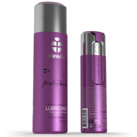 SWEDE FRUITY LOVE LUBRICANTE FRAMBUESAS Y ACELGA ROJA 100 ML