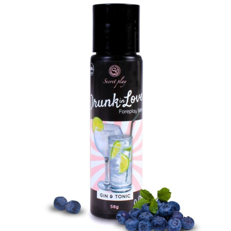 SECRET PLAY DRUNK IN LOVE GIN  TONIC LUBRIFIANT 60 ML