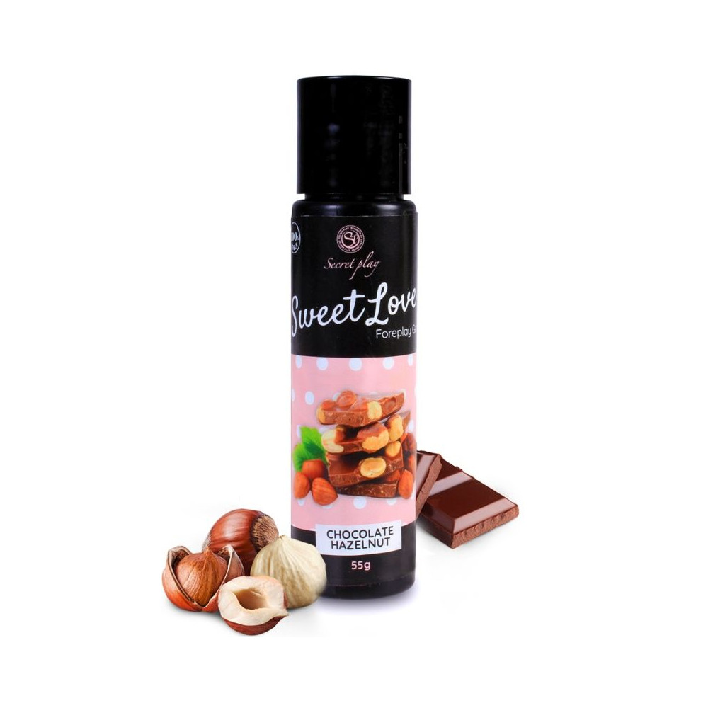 SECRETPLAY GEL SWEET LOVE CHOCOLAT À LA NOISETTE 60 ML