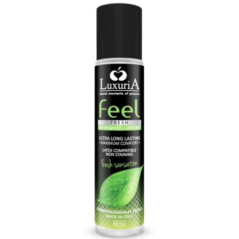 LUXURIA FEEL FRESH SENSATION LUBRIFIANT À BASE D'EAU 60 ML