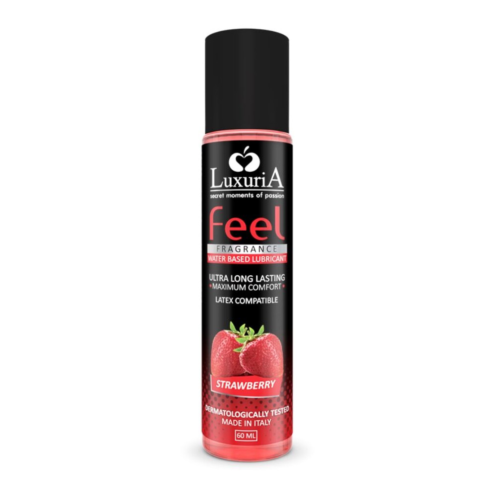 LUXURIA FEEL LUBRIFIANT À BASE D'EAU FRAISE 60 ML