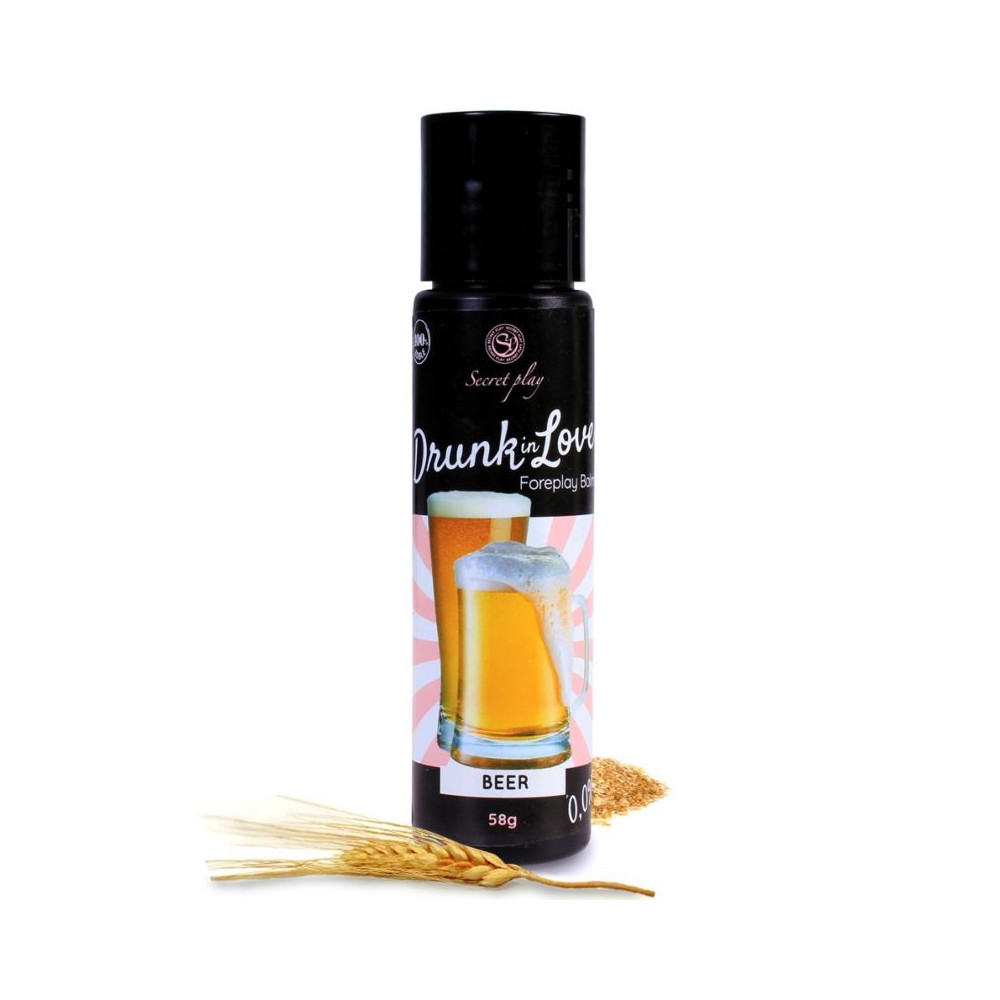 SECRET PLAY LUBRIFIANT DRUN IN LOVE BEER 60 ML