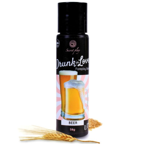 SECRET PLAY LUBRIFIANT DRUN IN LOVE BEER 60 ML