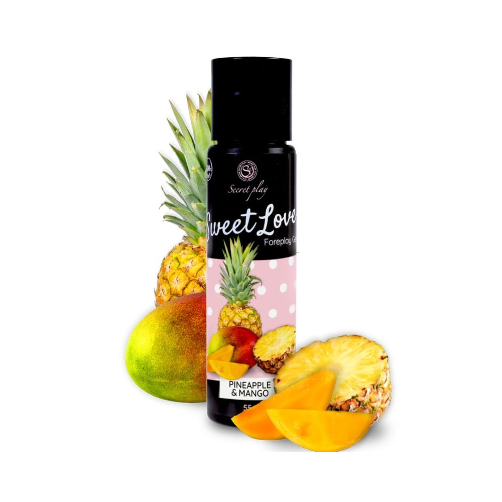 SECRETPLAY GEL MANGUE  ANANAS - SWEET LOVE 60 ML