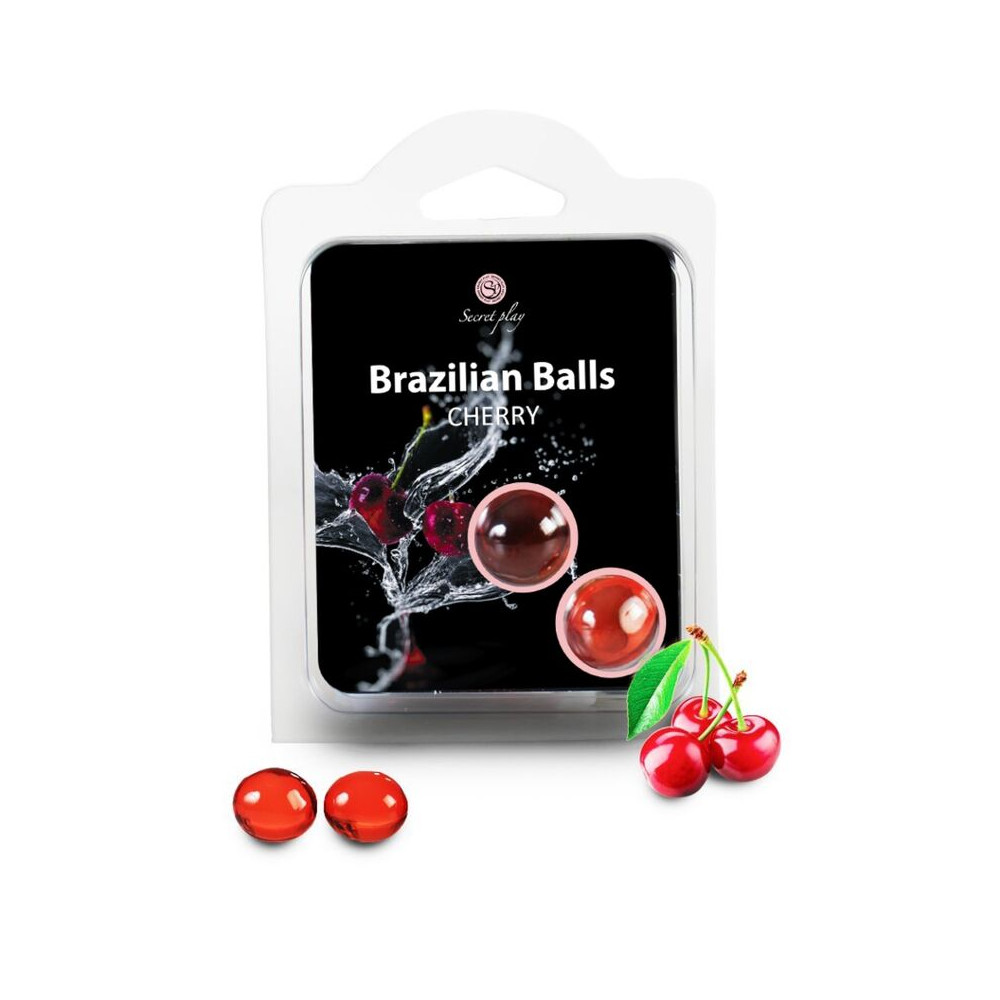 BALLES BRÉSILIENNES CHERRY SET 2 BALLS